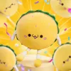 Cute Katon Burger shaped plush toy, soft and adorable pillow, children's toy gift Specification image